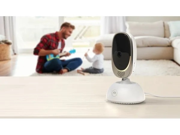 Motorola Nursery VM85 Connect - Baby overvågningssystem - trådløs (Wi-Fi, 2.4GHz radio) - 5