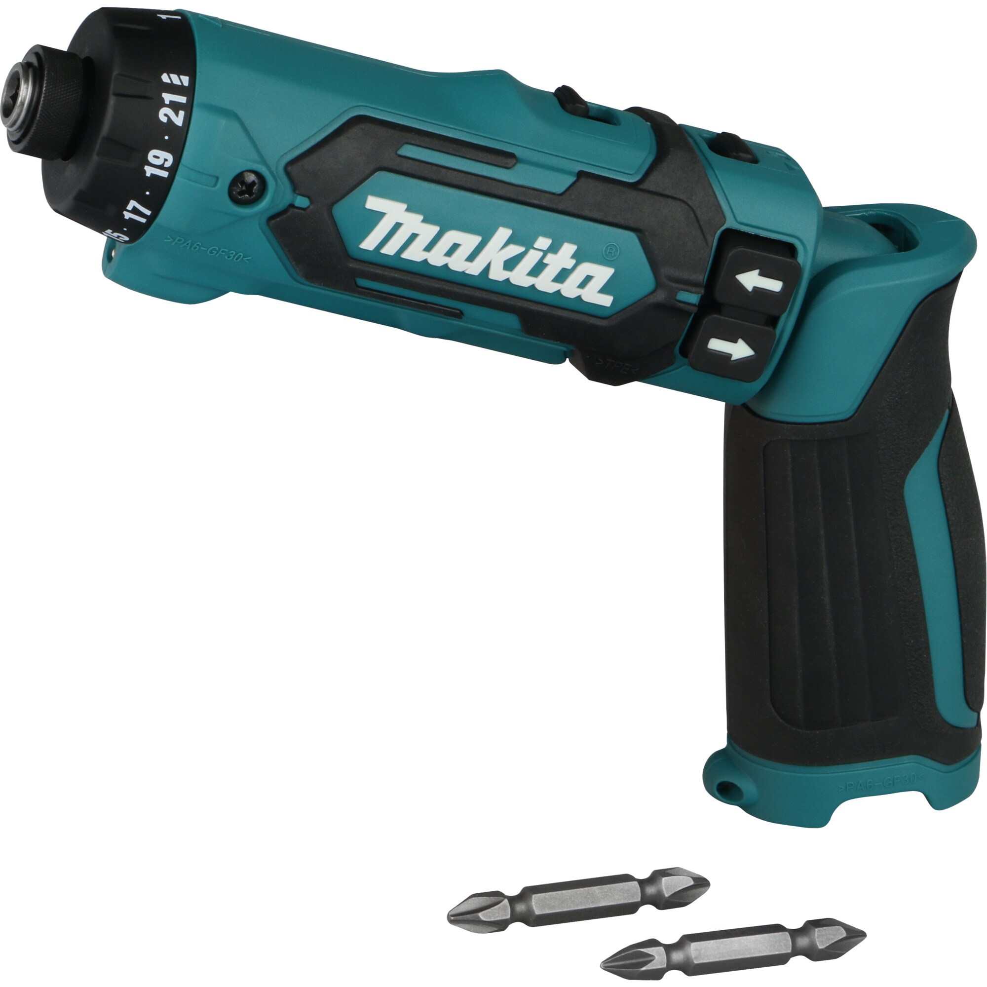 Makita Bohrschrauber Akku-Knickschrauber DF012DZ, 7,2Volt