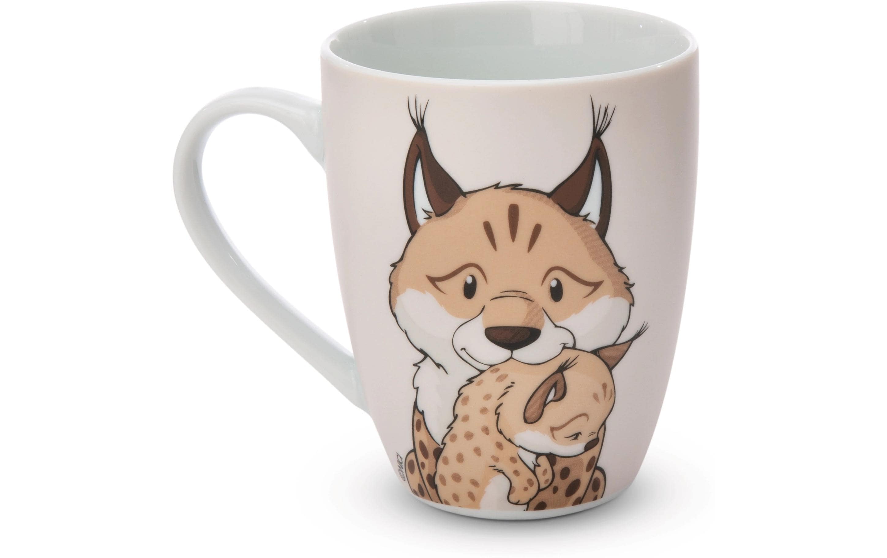 Kindertasse Luchs & LemurHochwertige Porzellantasse