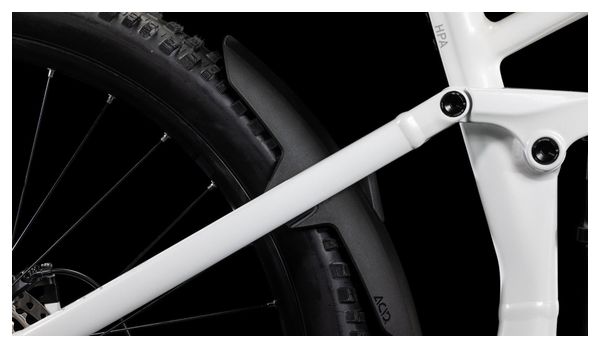 VTT Électrique Tout-Suspendu Cube Stereo Hybrid One44 EXC 800 Shimano Deore XT 12V 800 Wh 29'' Blanc Marble 2025