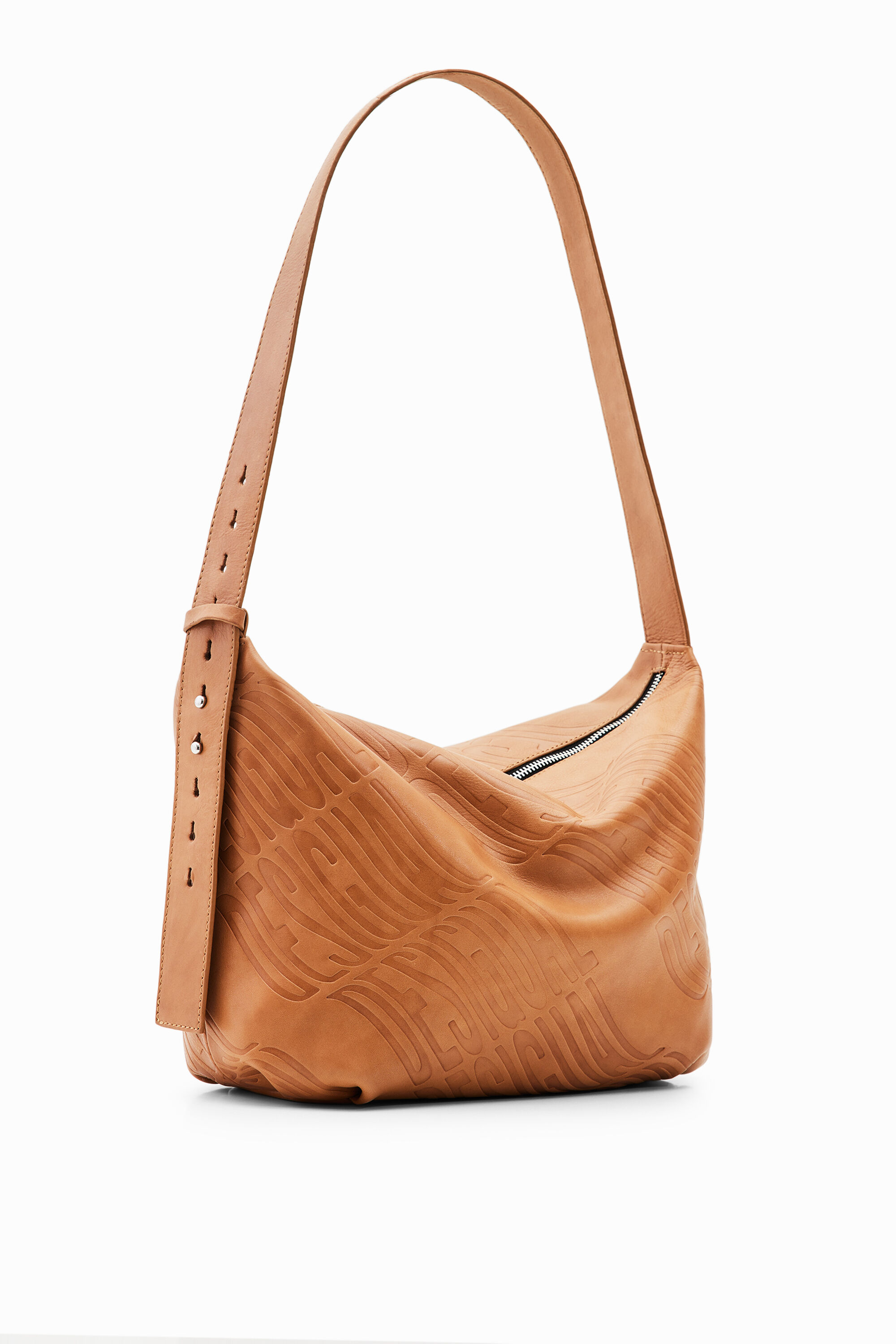 Grand sac cuir logos