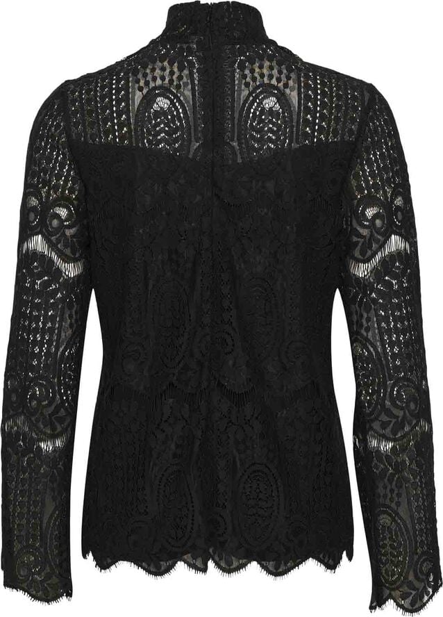 Culture CUima Lace Blouse Black