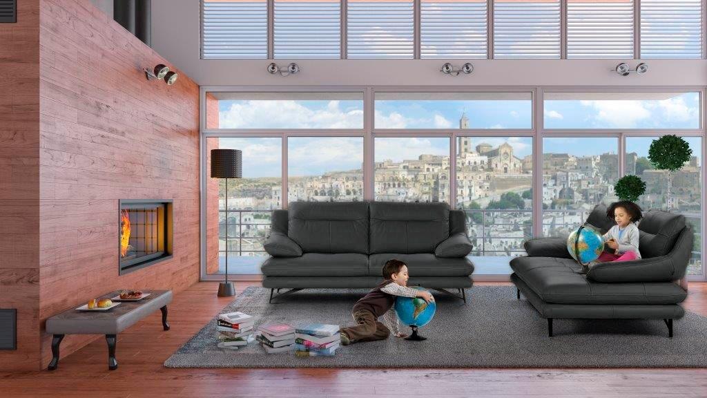 CALIA ITALIA 2-Sitzer »Cezanne, italienisches Design trifft erstklassigen Sitzkomfort, Leder« Edles Designsofa in besonders langlebigen & pflegeleichten Lederarten