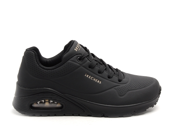 Skechers basses femme 73690 noir