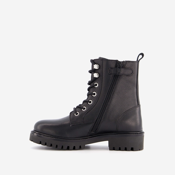 Hush Puppies leren meisjes veterboots