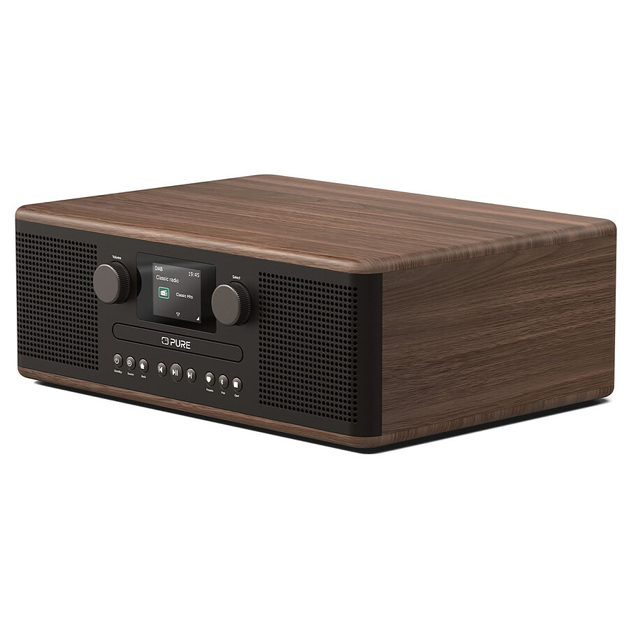 Pure Classic C-D6 - Noir/Noyer