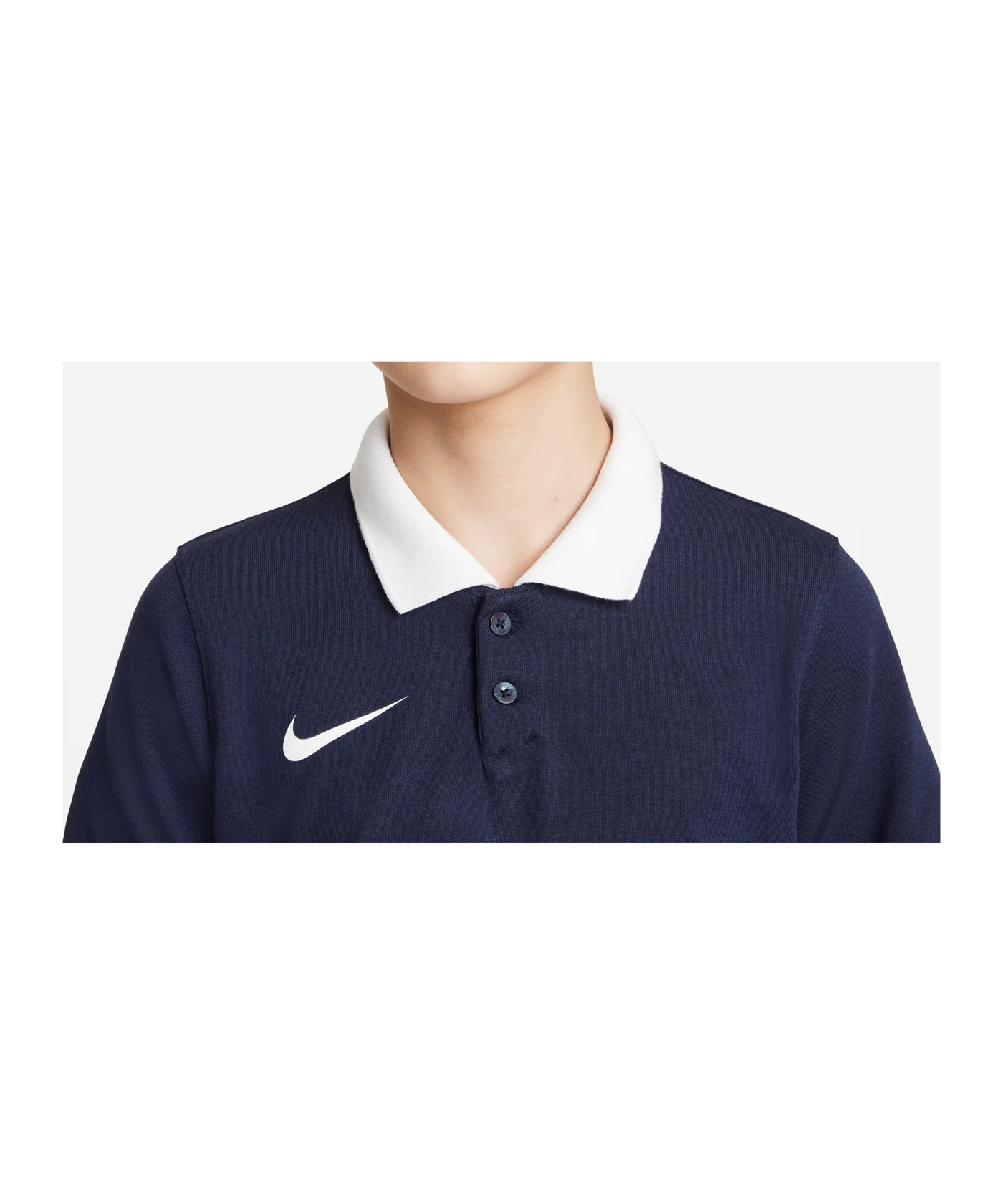 Nike Park 20 Poloshirt Kids Blau Weiss F451