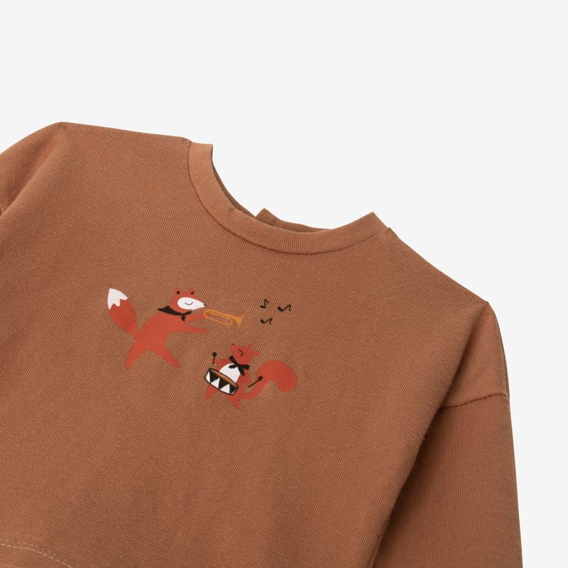 Tee-shirt bio bébé garçon musiciens Catimini Aucune nuance