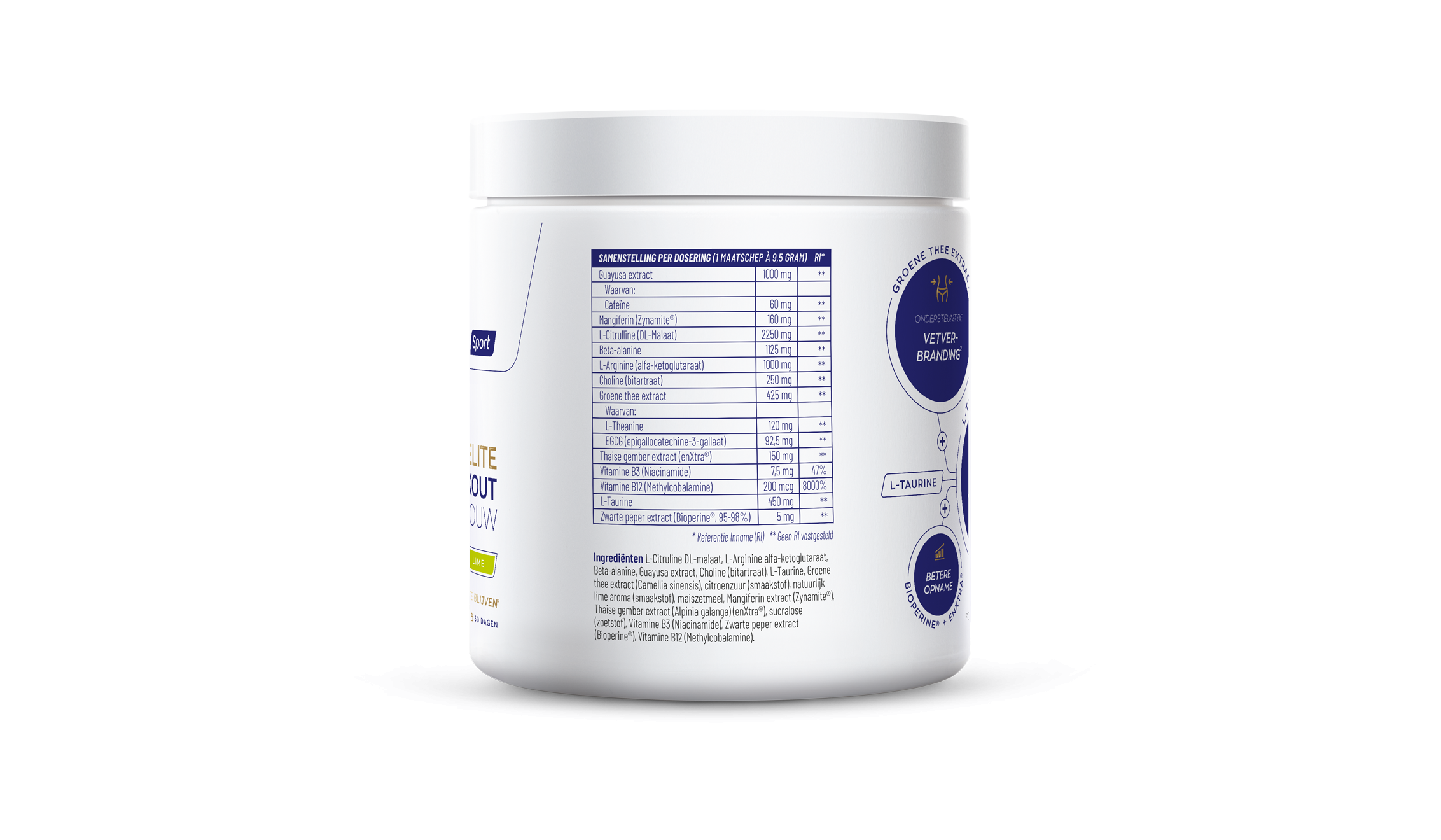 Elite Pre Workout Vrouw