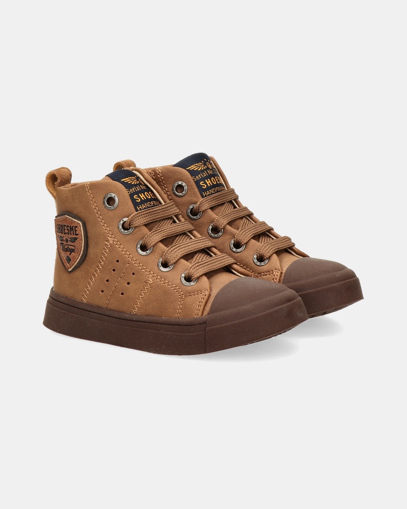 Shoesme Veterboots  - cognac