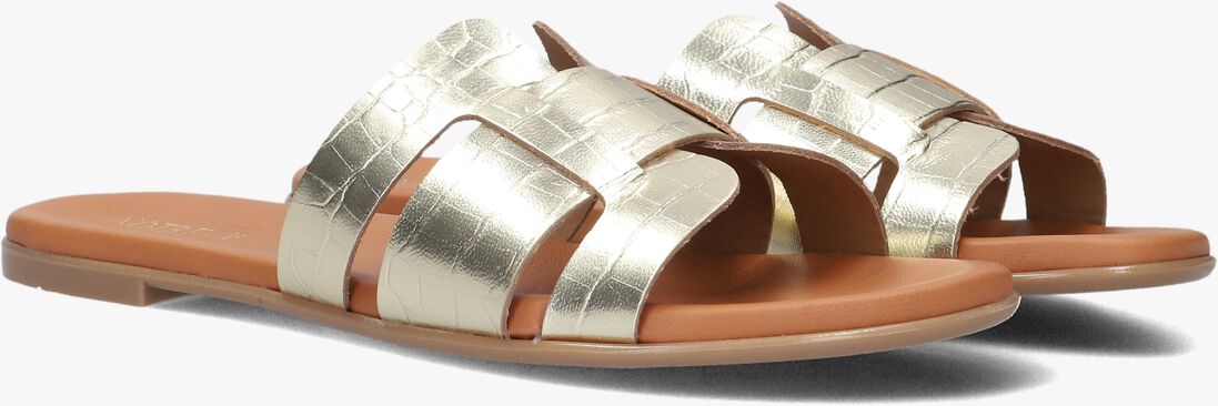 goudkleurig notre-v slippers 179874