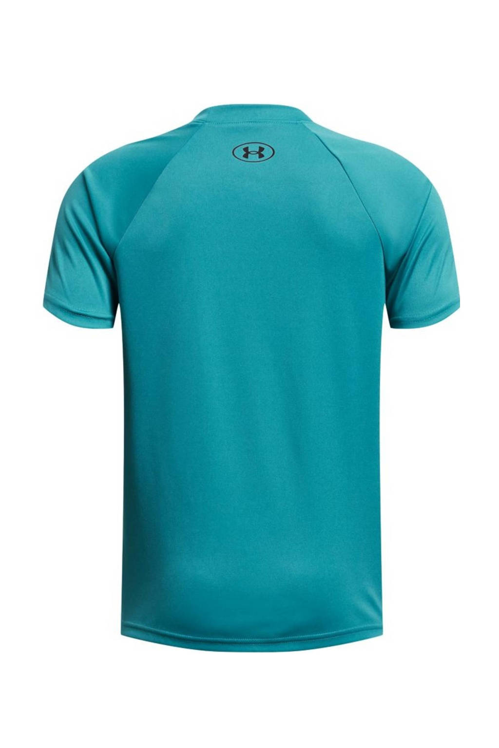 Under Armour sportshirt Tech petrol/zwart