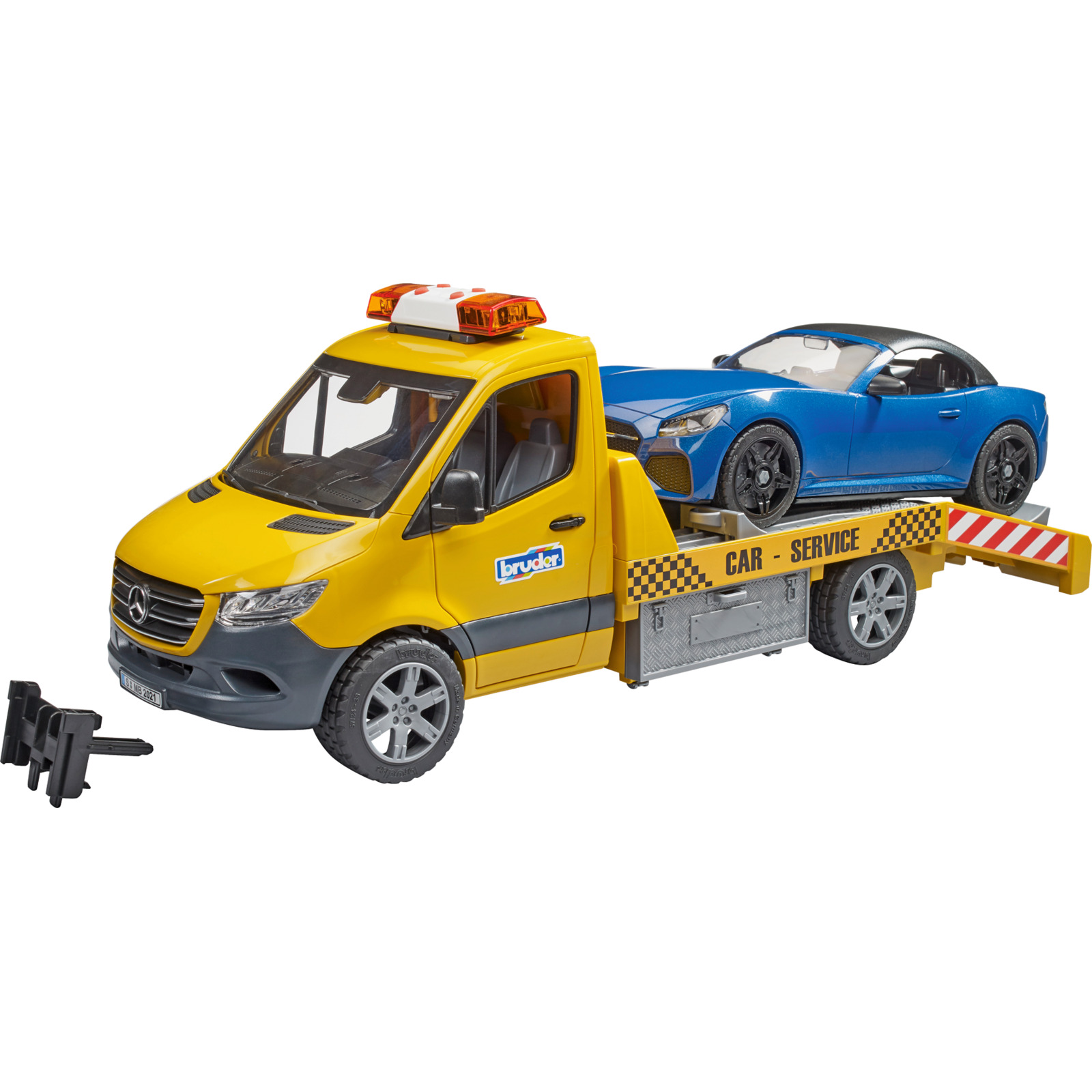 Bruder MB Sprinter Transporter mit Roads