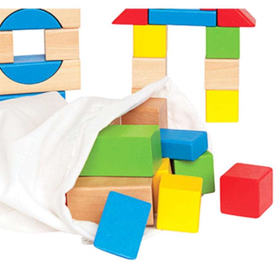 Hape Bunte Holzbausteine 50 tlg.