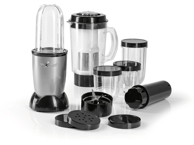 GOURMETmaxx Nährstoffextraktor Nutrition Schwarz/Silber Multifunktionaler Nährstoffextraktor für Smoothies, Suppen und mehr