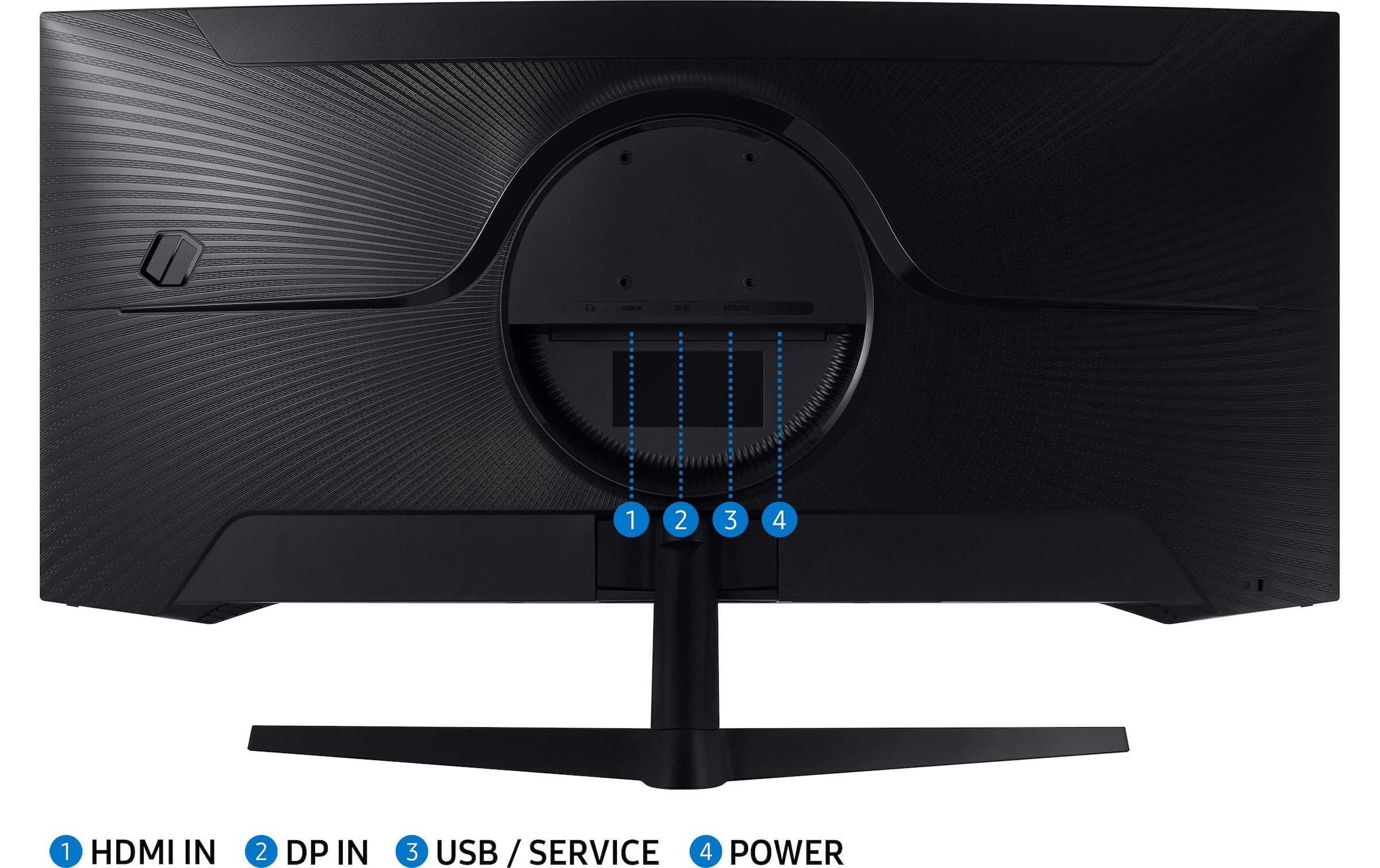 Samsung Curved-Gaming-Monitor »Odyssey G5 LC34G55TWWPXEN« 86,02 cm/34 ″  3440 x 1440 px UWQHD