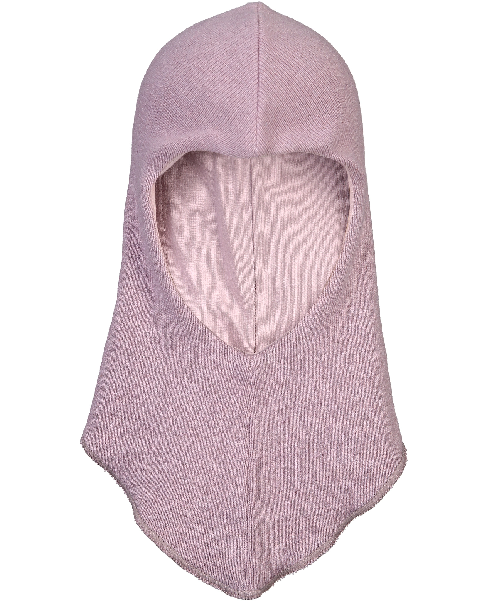 Strick-Schlupfmütze NEW BALACLAVA mit Wolle in elderberry