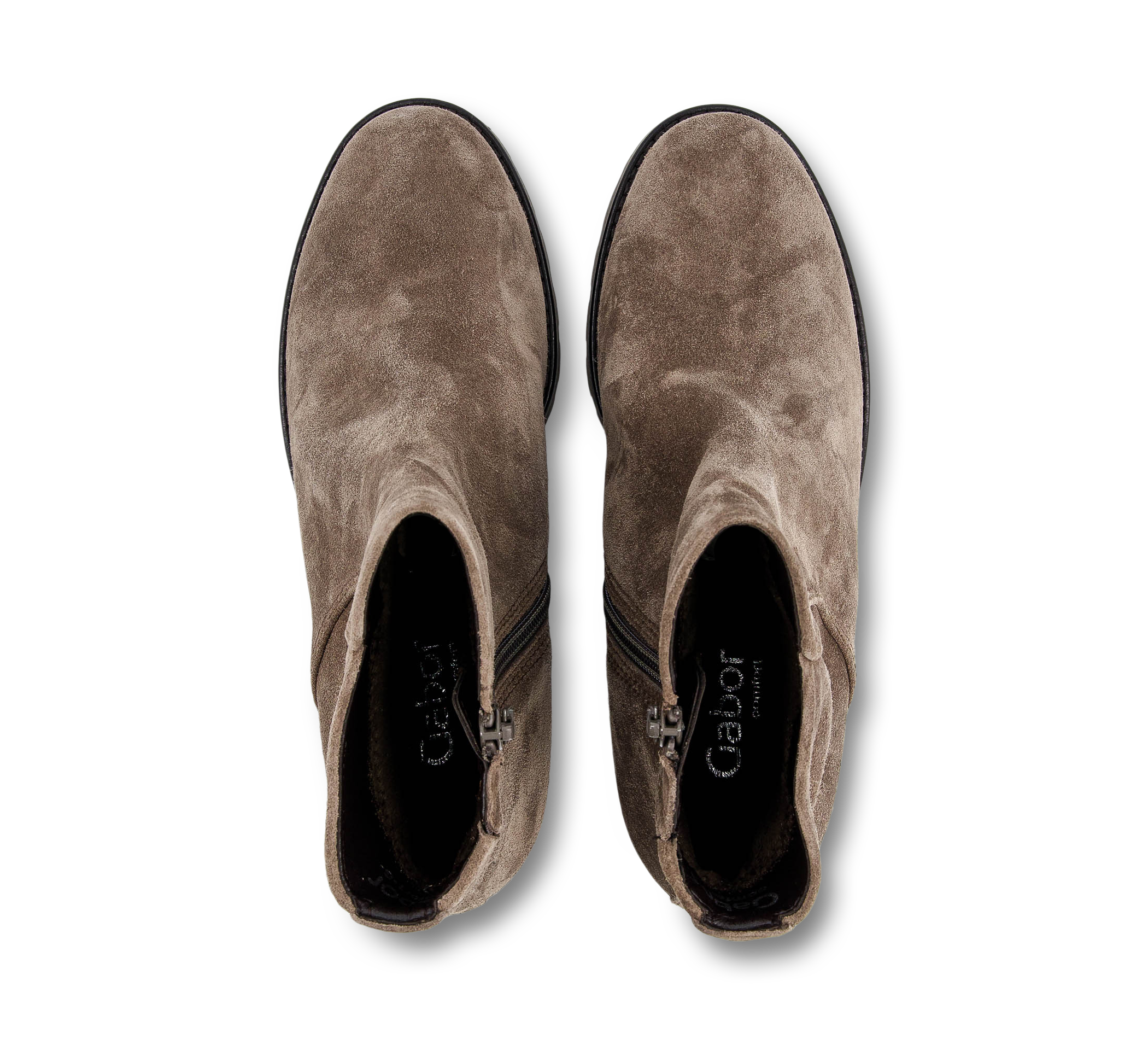 Gabor Klassische Stiefelette beige/taupegrau
