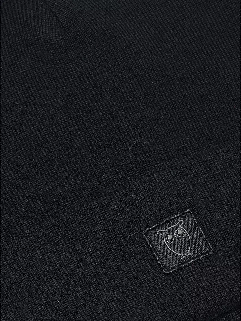 KNOWLEDGE COTTON APPAREL Mütze - Haube schwarz