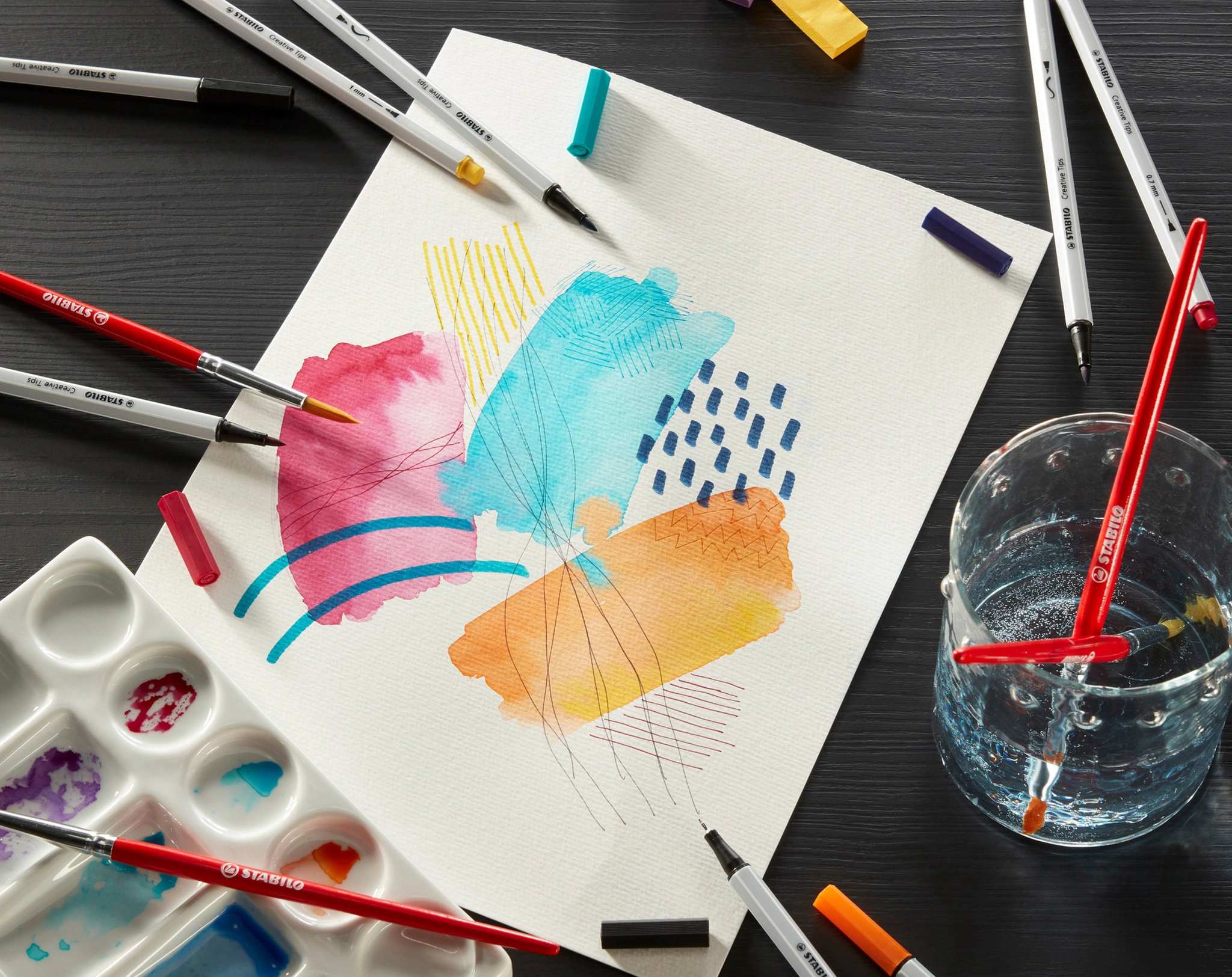 Filzstift STABILO® Creative Tips ARTY CLASSIC 30er-Pack