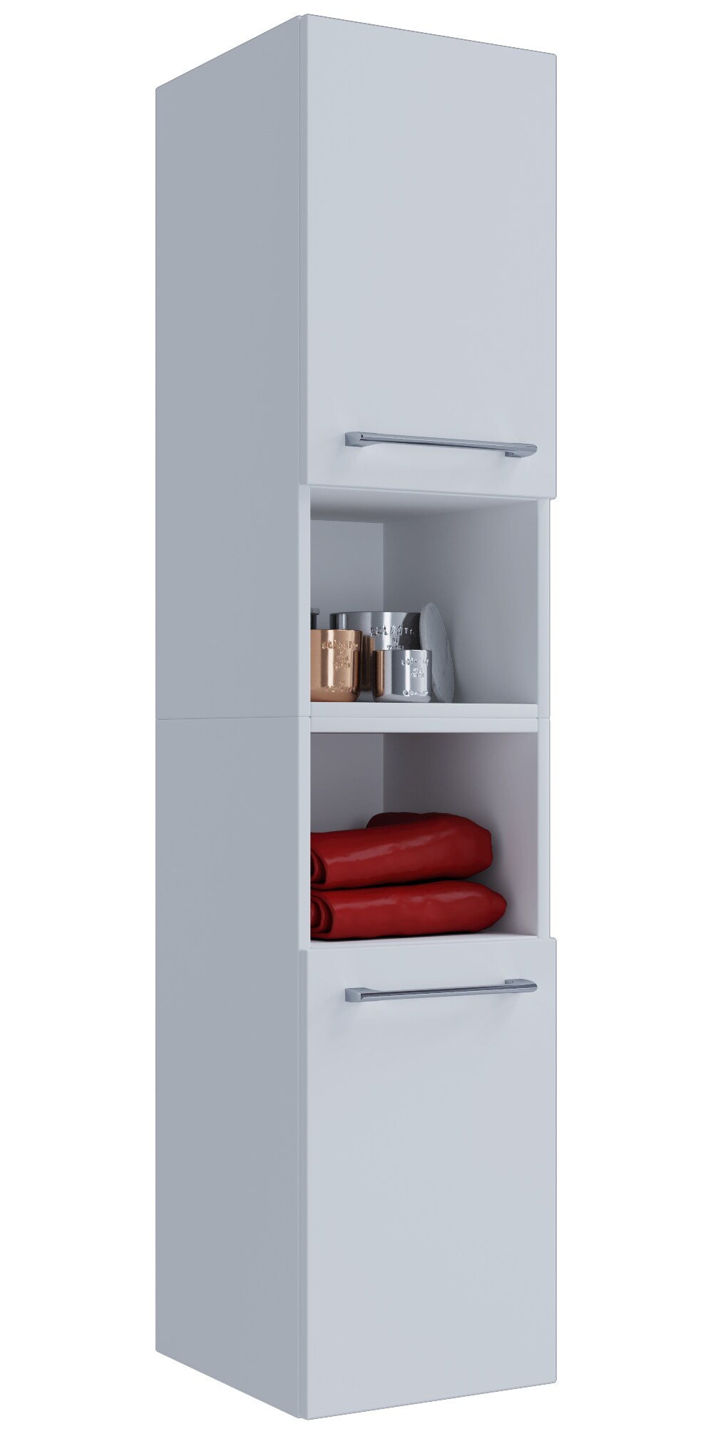 VCM Holz Badmöbel Stand Badregal Badezimmer Badschrank Hochschrank Badinos
