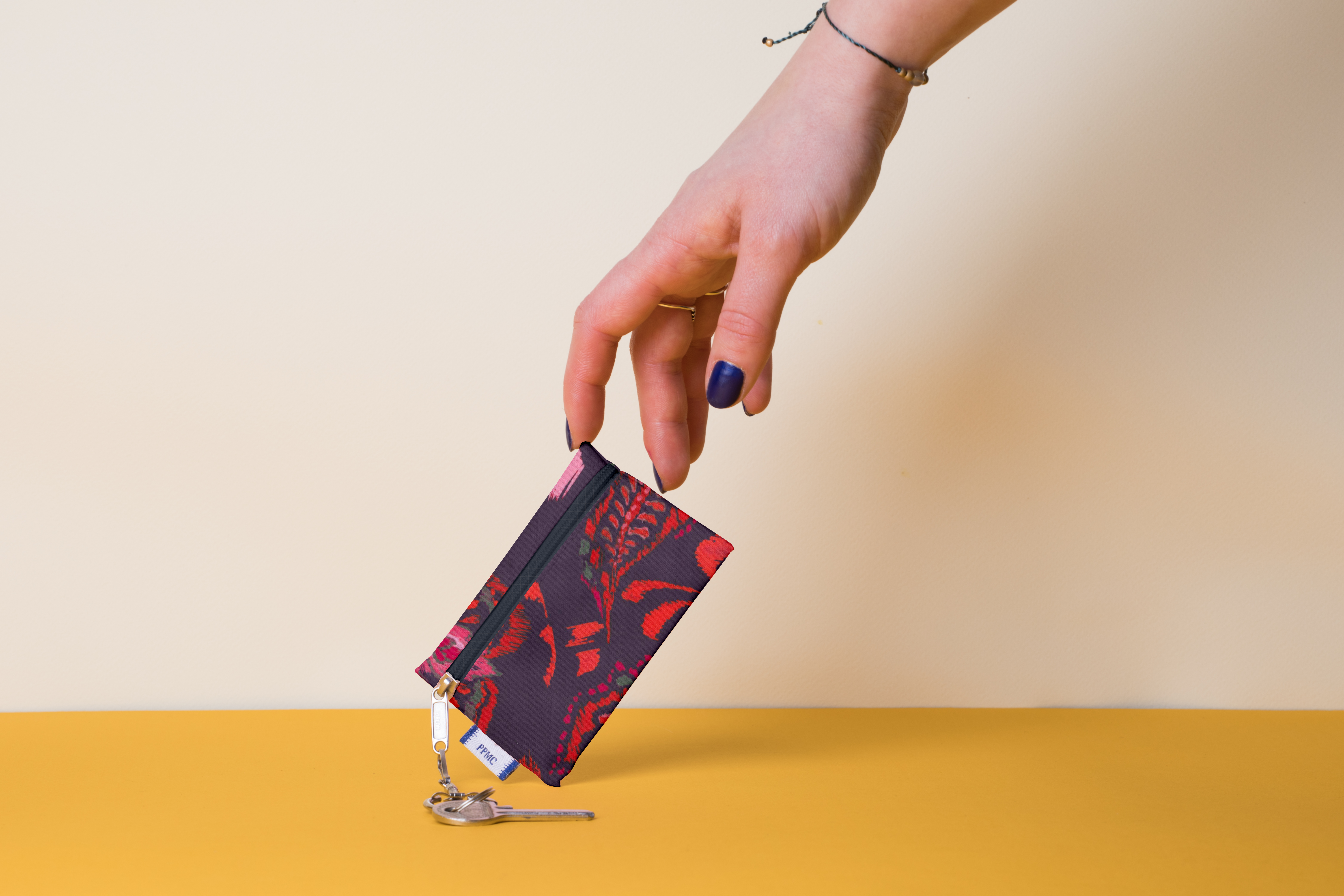Pochette Porte-Clés Purple D'amour