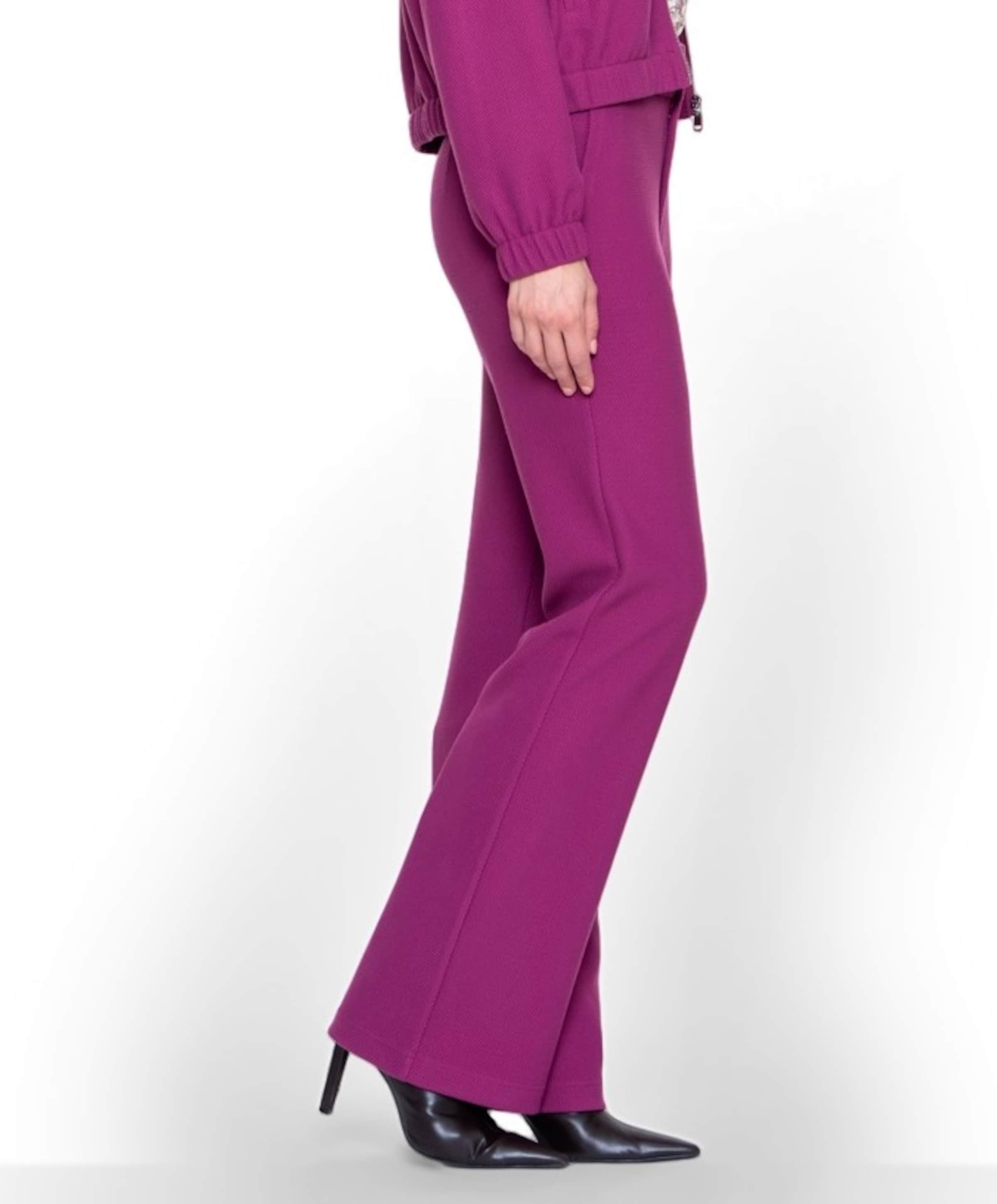 Geisha Comfy dames broek paars