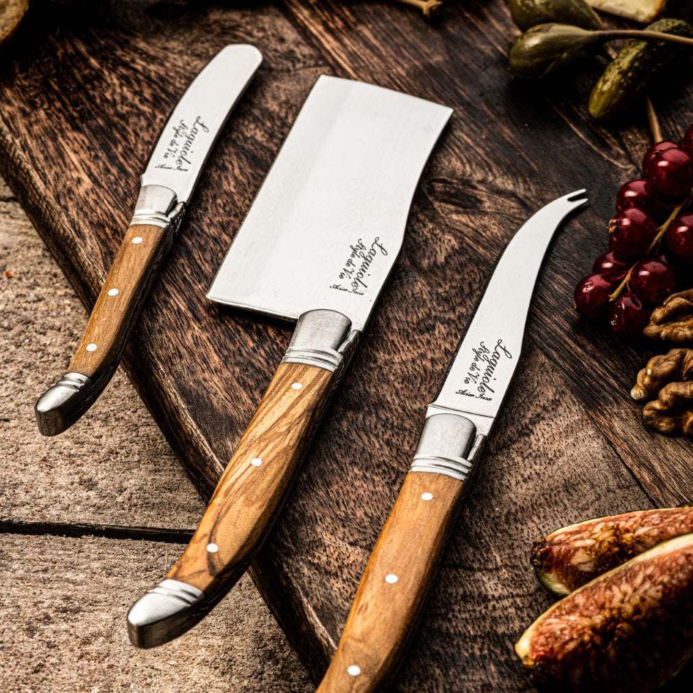 Laguiole Style de Vie Luxury Line Kaasmessenset 3-delig