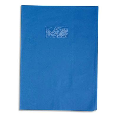 Calligraphe - Protège cahier sans rabat - A4 (21x29,7 cm) - grain losange - bleu