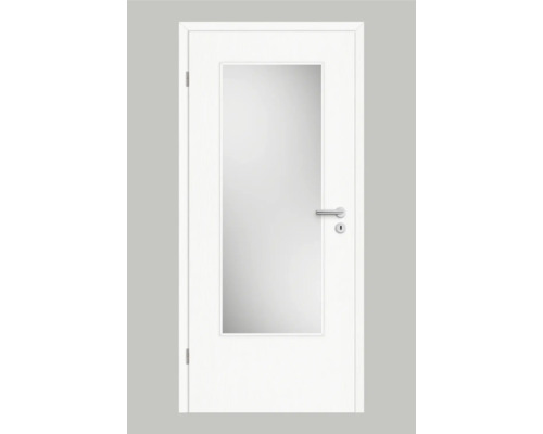 Pertura binnendeur Yori CPL Masera Wit, verticaal, 86,0 x 198,5 cm, links met lichtuitsparing G3 (zonder glas)