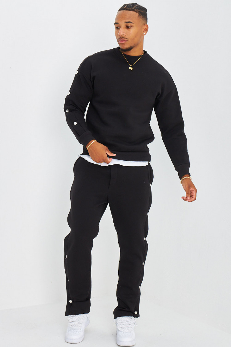 Ensemble 2 pièces sweat + jogging noir