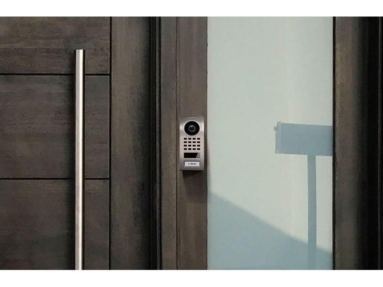 Doorbird IP Türstation D1101V Aufputz IP-Videotürsprechanlage  aus Edelstahl mit 1 Ruftaste