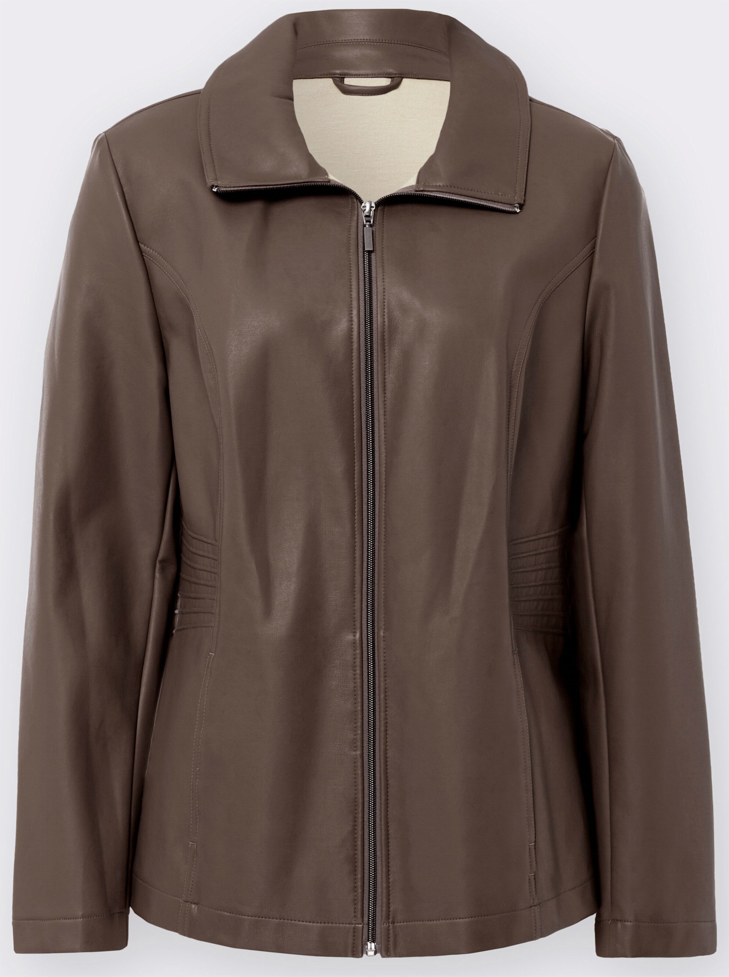 Lederimitatjacke mit PU-Beschichtung