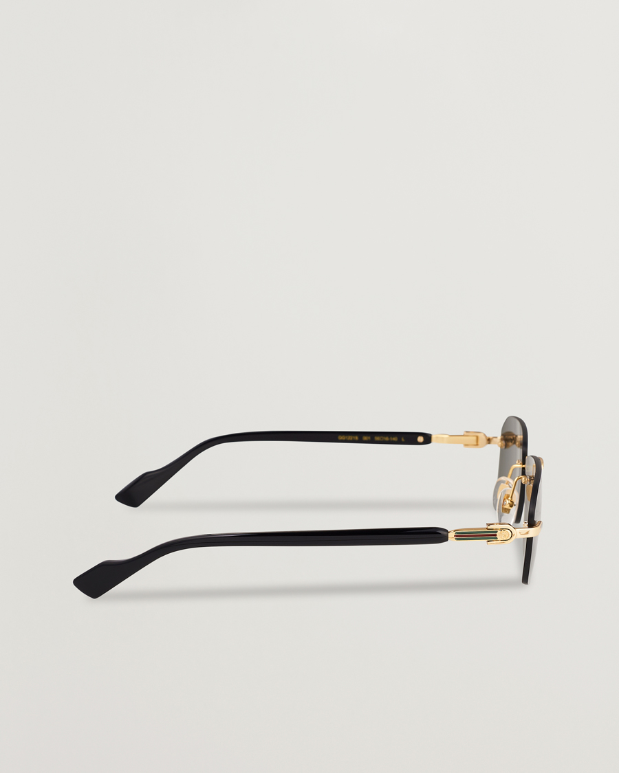 Gucci GG1221S Sunglasses Gold/Black