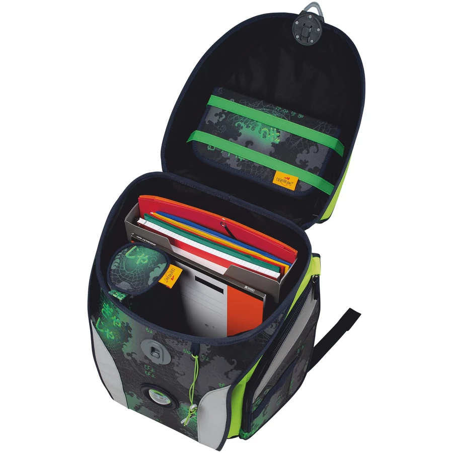 DerDieDas ErgoFlex Max - Schulranzen Set 5tlg. 950 g Funny Fighter