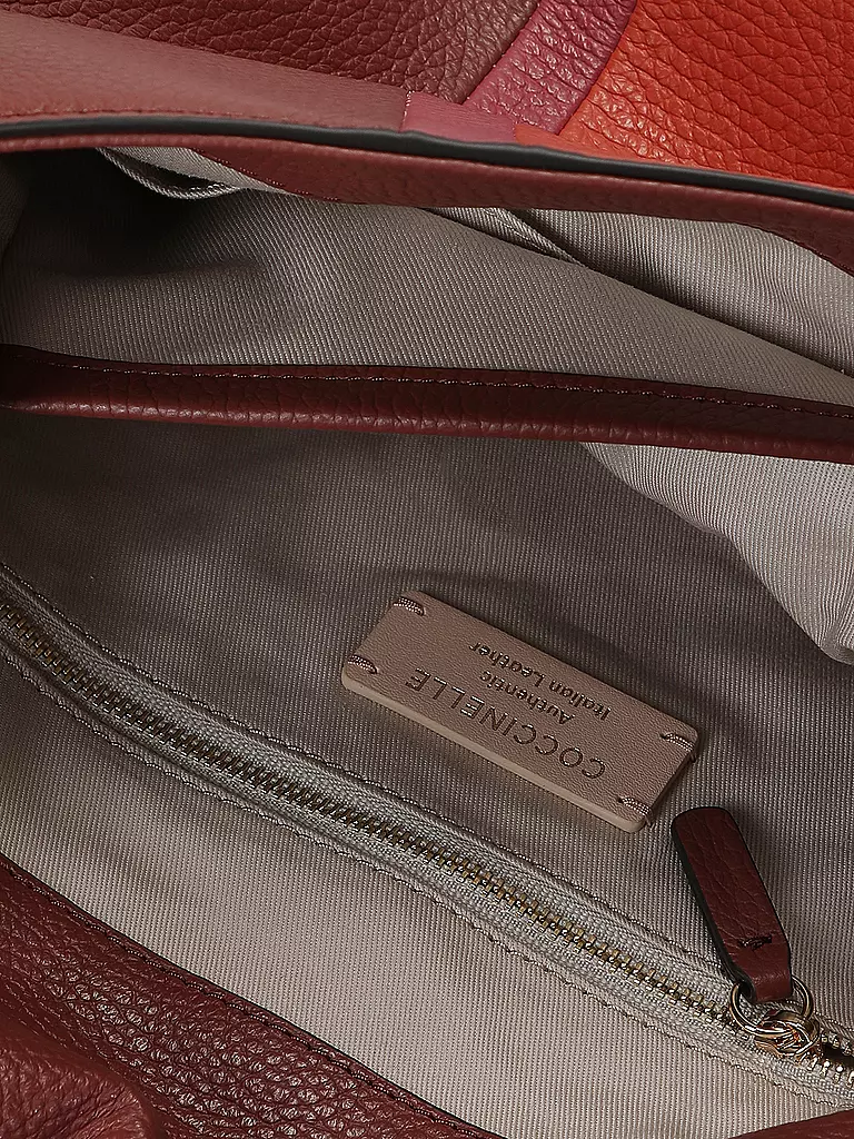 COCCINELLE Ledertasche - Henkeltasche LIYA rot