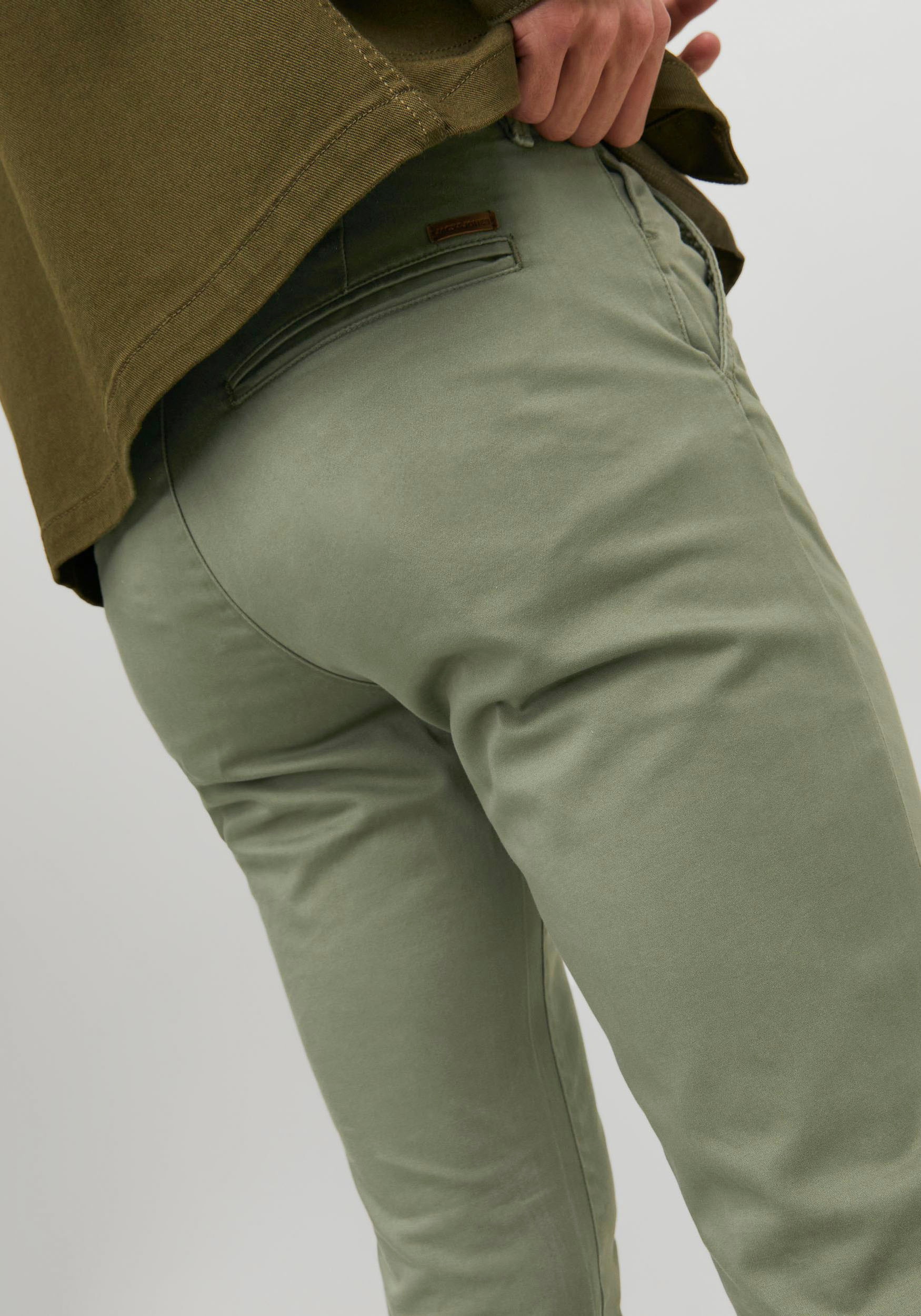 Jack & Jones Chinos »JPSTMARCO mit Stretchkomfort und schmalem Bein«  mit Reissverschluss