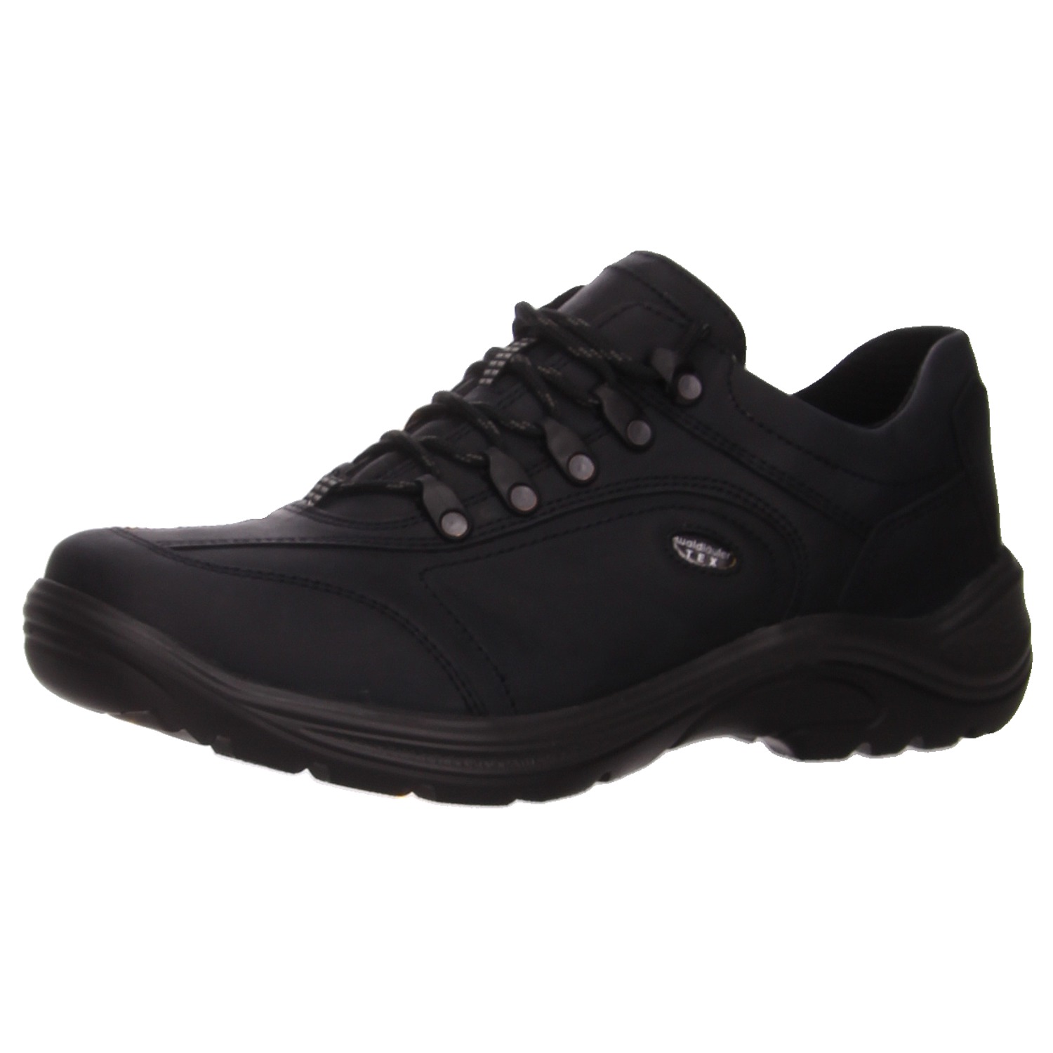 Waldläufer Sneaker schwarz schwarz