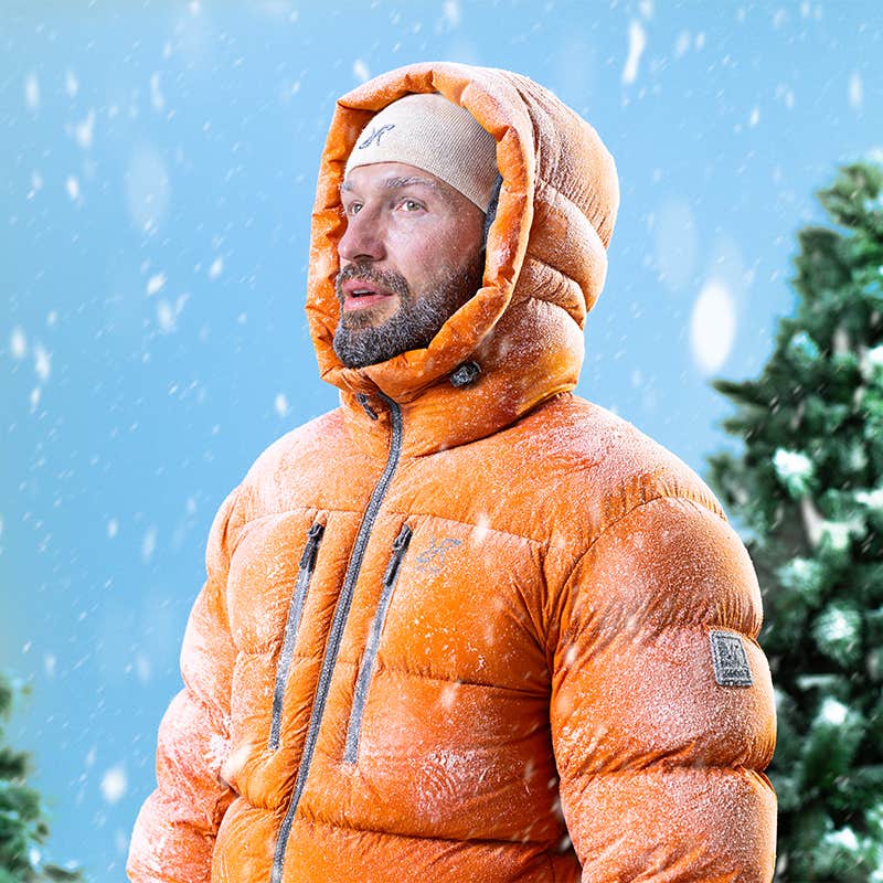 Flexpedition Down Jacket Herre Hawaiian Sunset