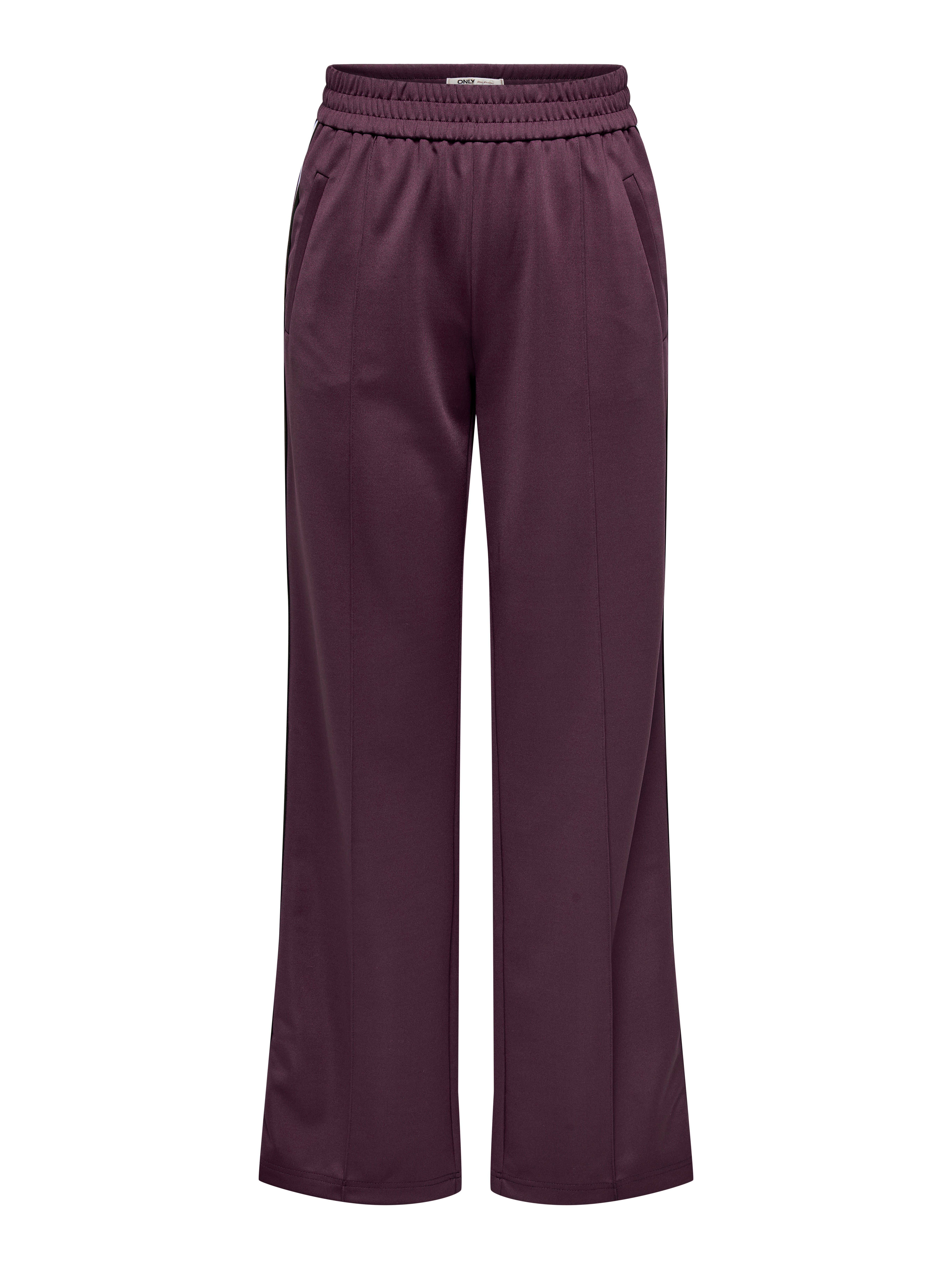 ONLWARM Weiter Beinschnitt Hose Vineyard Wine