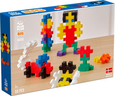 Plus-Plus BIG Byggesett Basic Mix 50 Deler