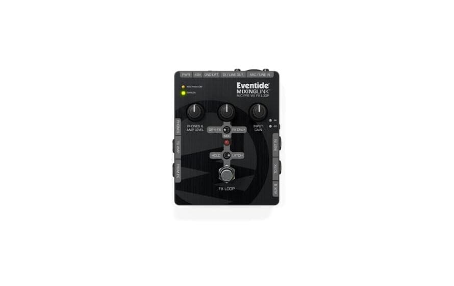 Mikrofon-Vorverstärker MixingLink<br>Mikrofonvorverstärker & FX-Loop-Pedal für Bühne und Studio