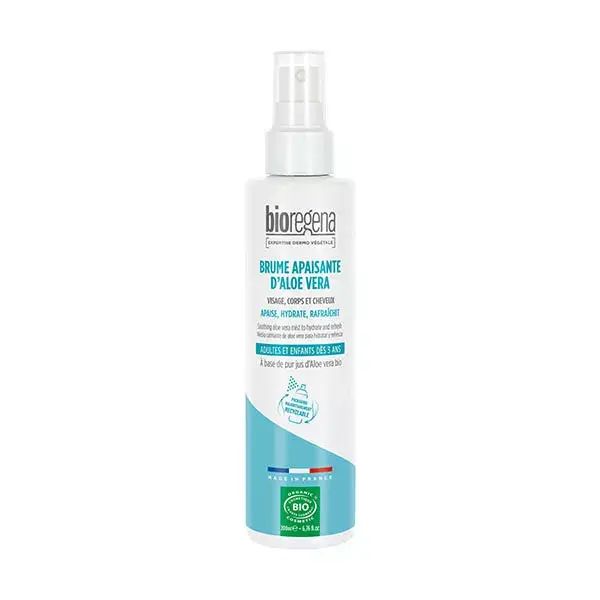 Spray Suavizante de Aloe Vera Orgânico Bioregena 200ml