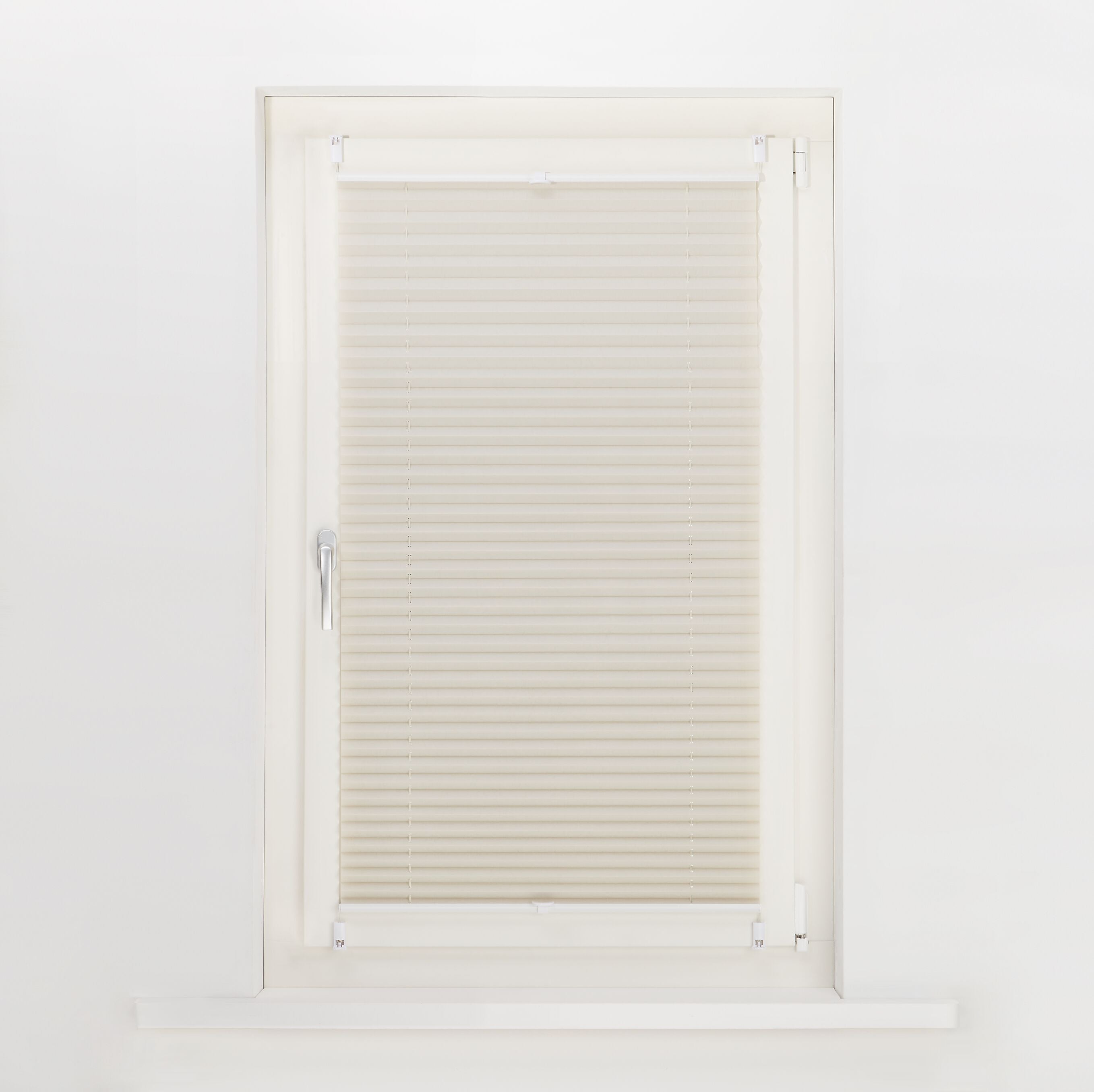 BASIC CRUSH Plissee - Beige / B: 80.0 cm x H: 160.0 cm