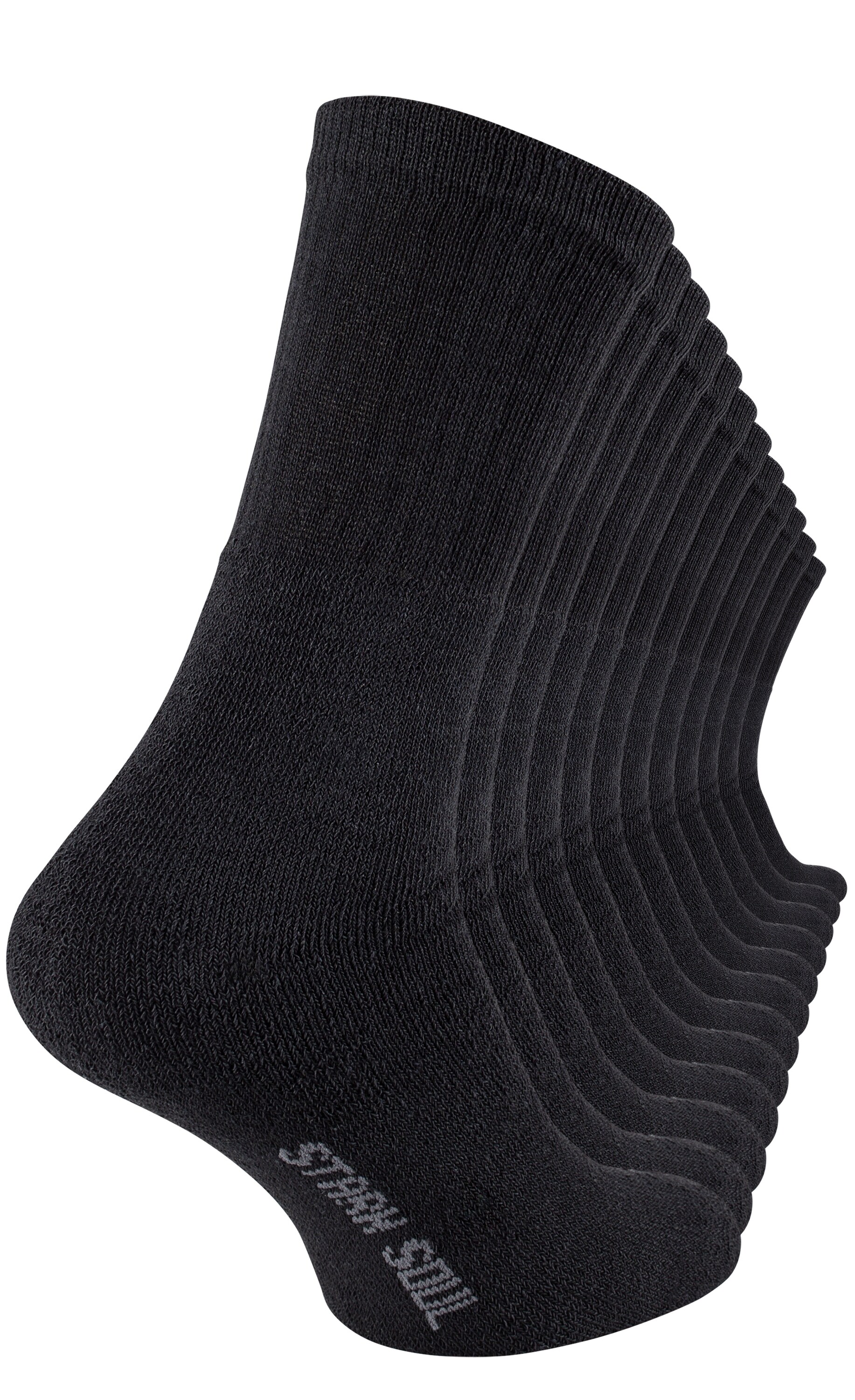 Stark Soul® 12 Paar Tennissocken, Frotteesocken