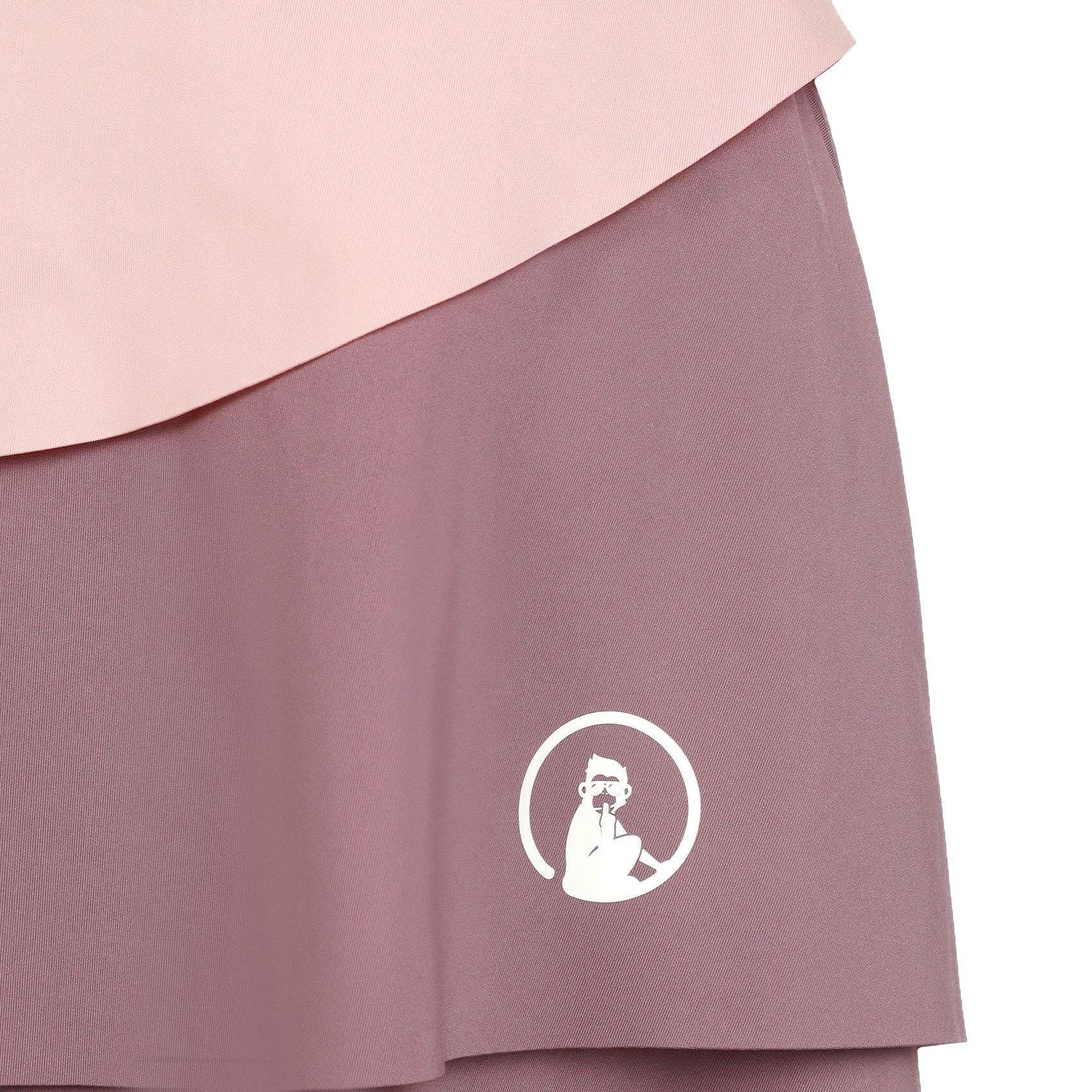 Quiet Please Flounce Jupe Femmes - Vieux Rose, Violet