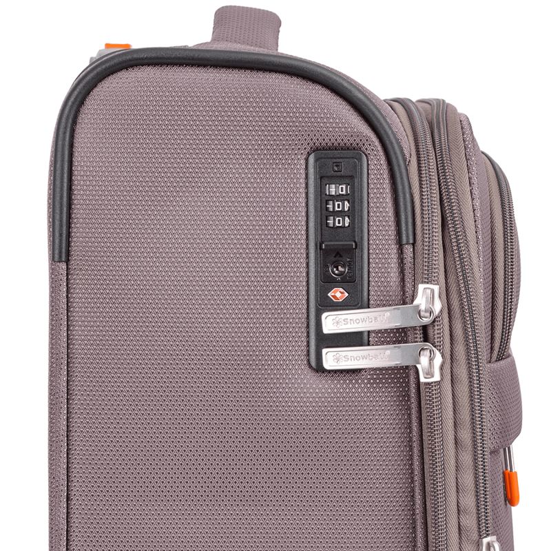 Valise cabine souple 48203 Extensible 55 cm Light Coffee