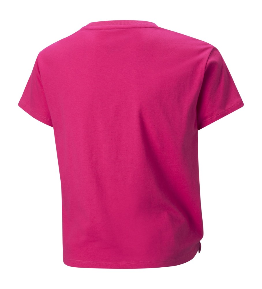 Puma Camiseta Essential Logo Knotted rosa