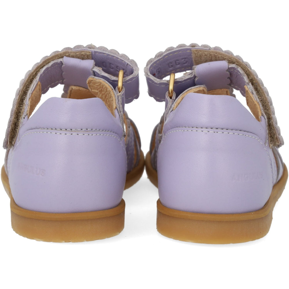 Køb Angulus Amethyst Sandal Med Lukket Tå Og Sommerfugl