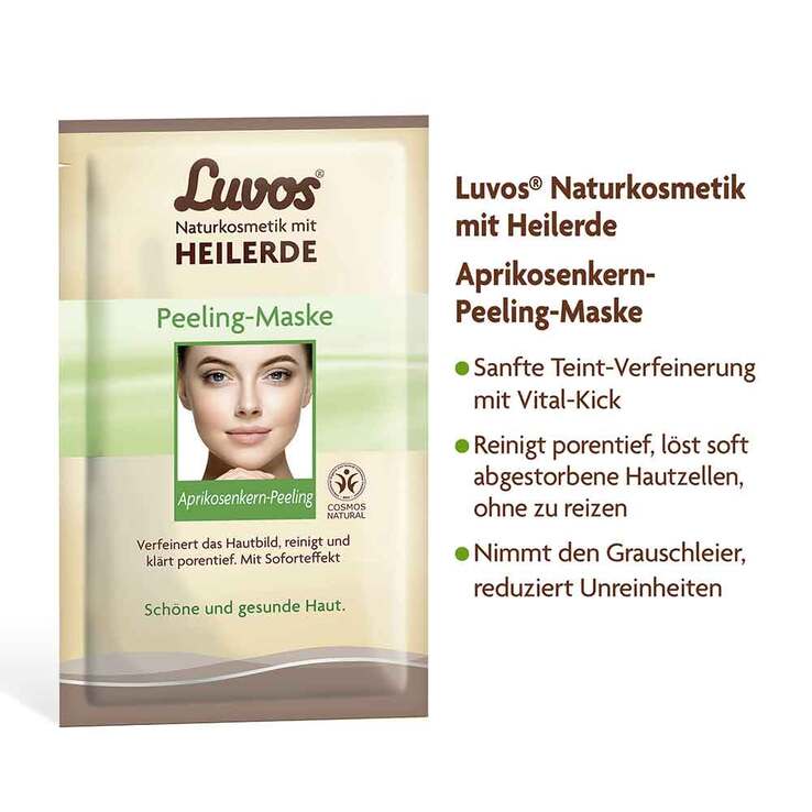 Luvos Heilerde Creme-Maske Peeling, 2X7.5 ml